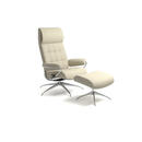 Bild 1 von Stressless RELAXSESSELSET London Echtleder Hocker , London , Creme , Metall, Leder , 80x115x74 cm , pigmentiert , Lederauswahl, Stoffauswahl, Relaxfunktion , 001748006816