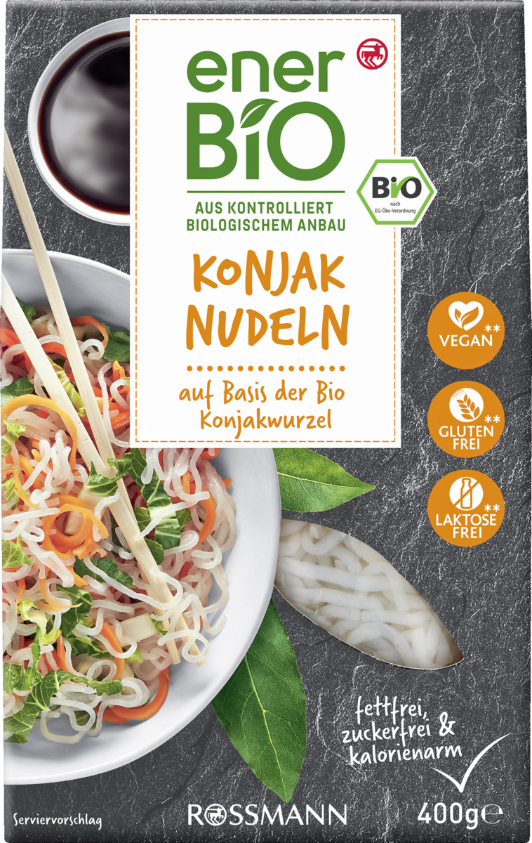 Bild 1 von enerBiO Konjak Nudeln