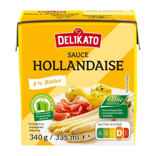 DELIKATO Sauce Hollandaise 340g von ALDI Nord ansehen!