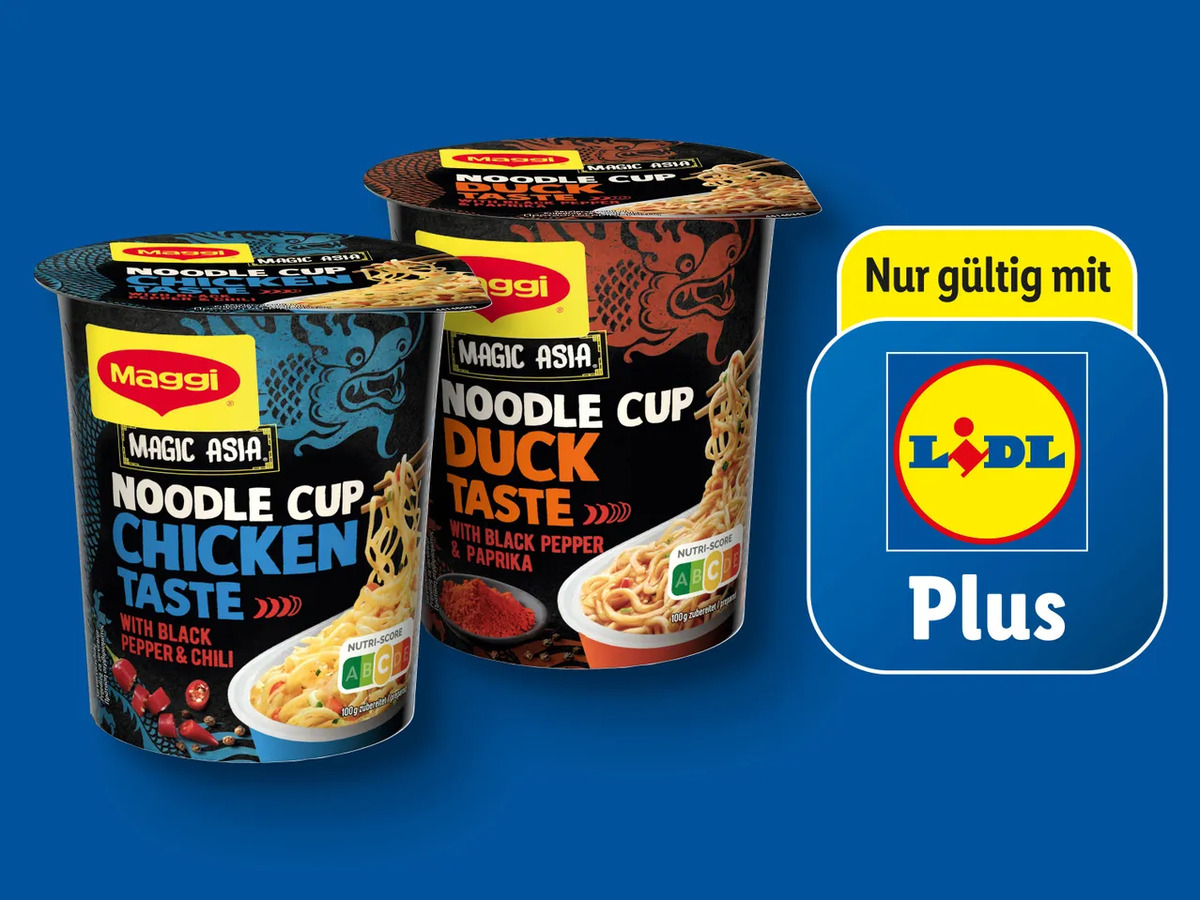 Bild 1 von Maggi Asia Noodle Cup, 
         64/63 g