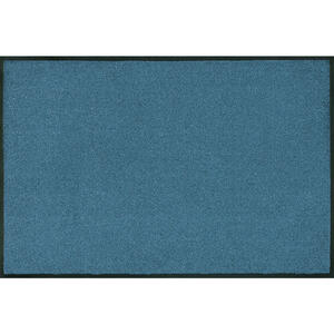 Esposa Fußmatte 50/75 cm uni blau , 017103 , Textil , 50x75 cm , rutschfest, für Fußbodenheizung geeignet , 004336012989