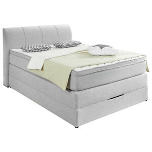 BOXSPRINGBETT Webstoff 100/200 cm INKL. Matratze, Bettkasten, Topper