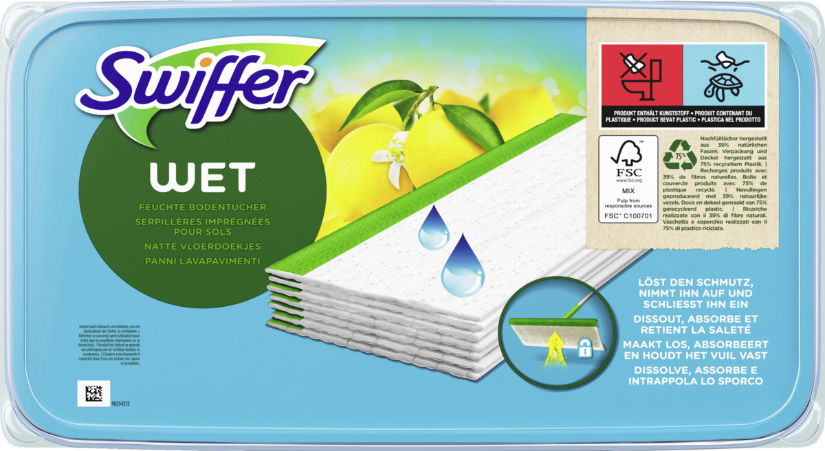 Bild 1 von Swiffer Swiffer Wet Wischtücher