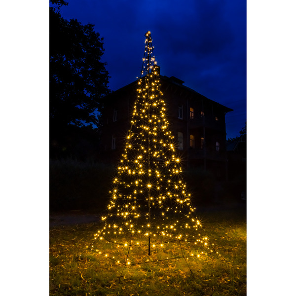 Bild 1 von LED-Tannenbaum 'Galaxy' 640 LEDs 4 m warmweiß