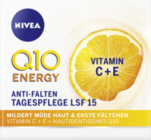 NIVEA Q10 Energy Anti-Falten Tagespflege LSF15