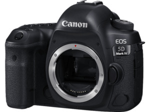 CANON EOS 5D MARK IV Gehäuse Spiegelreflexkamera, 30.4 Megapixel, 4K, Full HD, HD, Touchscreen Display, WLAN, Schwarz