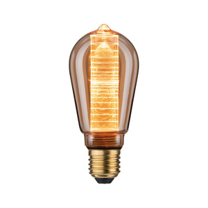 Paulmann LED-Kolbenlampe ST64 'Inner Glow Ring' E27 4 W (21 W), 200 lm warmgold