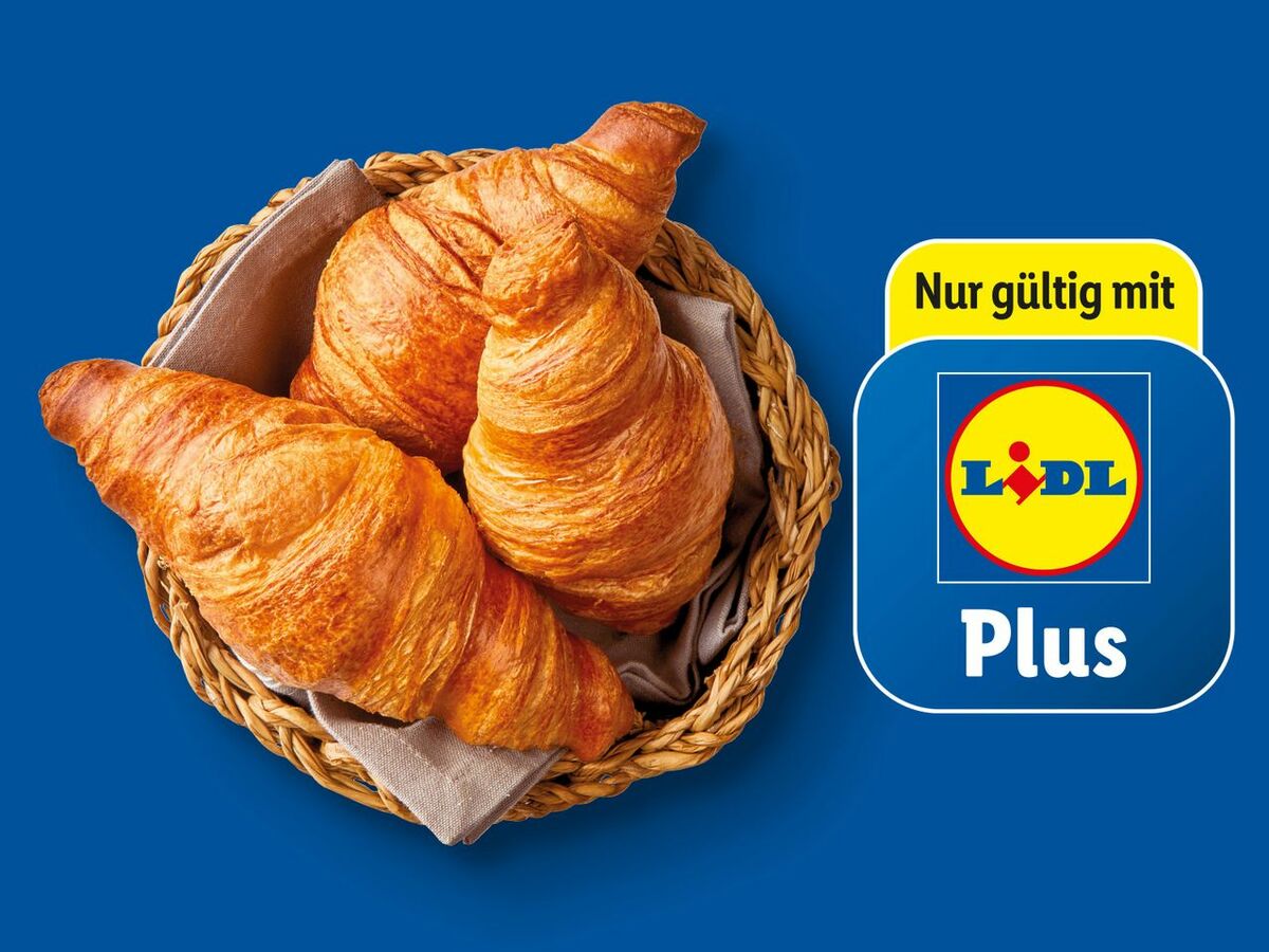 Bild 1 von Buttercroissant, 
         3 Stück