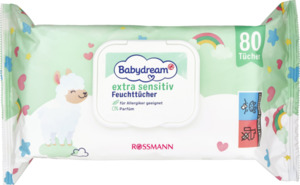 Babydream BABYDREAM EXTRA SENSITIVE FEUCHTTÜCHER
