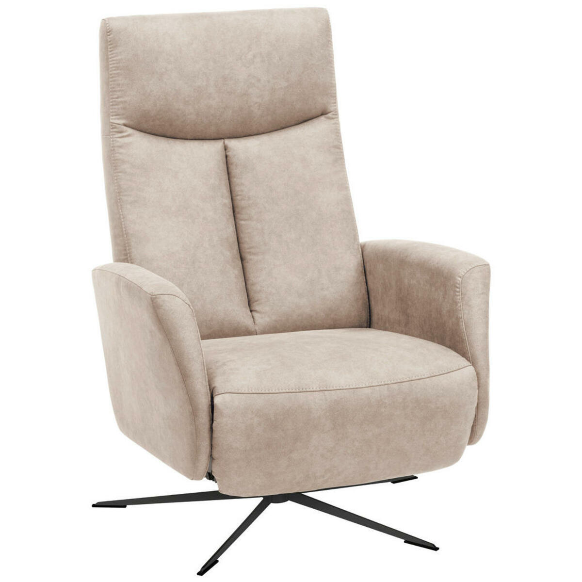 Bild 1 von Welnova RELAXSESSEL Relaxfunktion, Fußteilverstellung , 8026 -Exklusiv- , Grau , Textil , 74x101x84 cm , Fußauswahl, Lederauswahl, Stoffauswahl , 000917003402