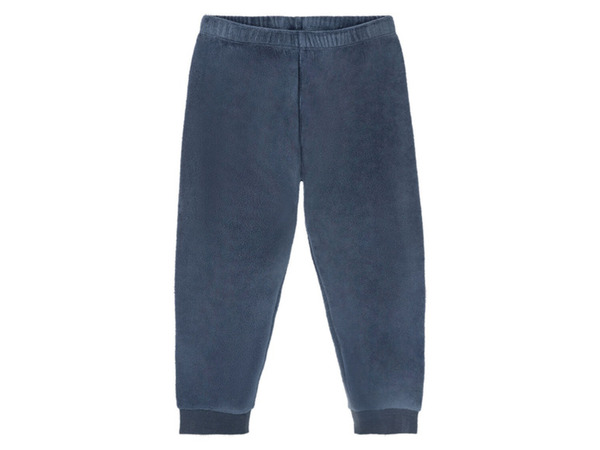 Bild 4 von lupilu® Kleinkinder Jungen Pyjama Nicki, aus weicher Nicki-Qualität