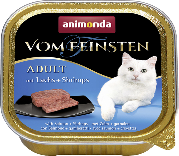 Bild 1 von Animonda vom Feinsten Adult Lachs & Schrimps
, 
Inhalt: 100 g