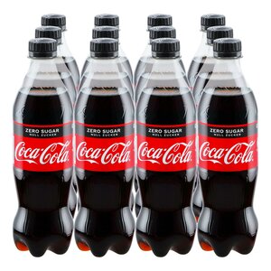 Coca-Cola Zero 0,5 Liter, 12er Pack