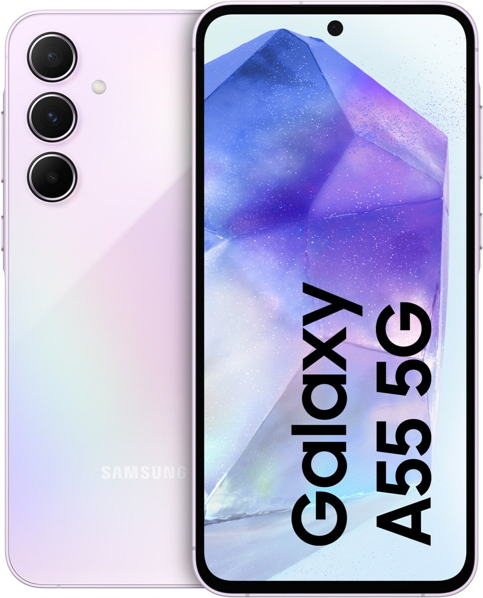 Bild 1 von Galaxy A55 5G (256GB) Smartphone awesome lilac