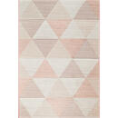 Bild 1 von Novel Webteppich 200/290 cm rosa, weiß, hellrosa , Amalfi , Textil , Graphik , 200x290 cm , Flachgewebe , für Fußbodenheizung geeignet, in verschiedenen Größen erhältlich , 003527013172