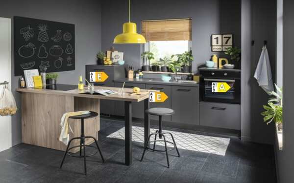 Bild 4 von Impuls - Einbauküche IP 3150/IP 2200, graphit, inkl. Elektrogeräte