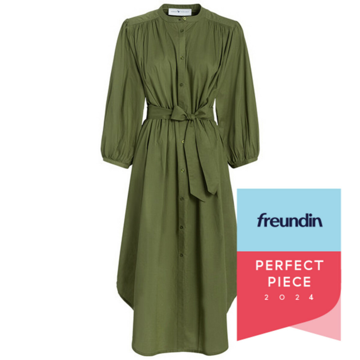 Bild 1 von Damen Blusenkleid mit Ballonärmeln OLIV