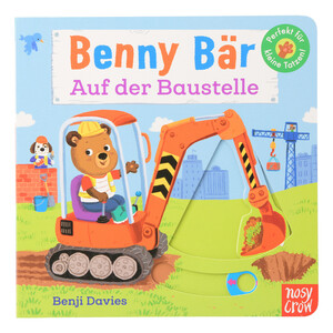 Buch Benny Bär Auf der Baustelle BLAU / BUNT