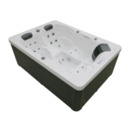 Bild 1 von Outdoor Whirlpool White Marble, 2 Liegeflächen