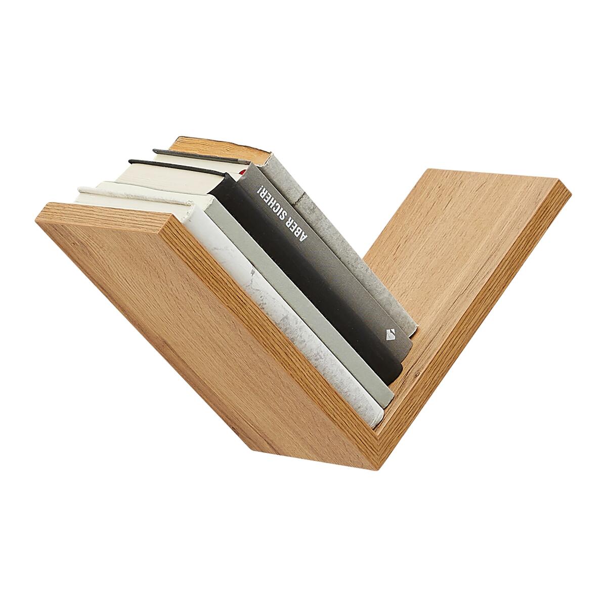 Bild 1 von Wandregal Ali in Eichefarben, Eiche Wotan