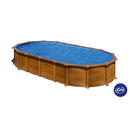 Bild 1 von Gre Pool-Set 2024, Braun, Metall, 375x132x730 cm, Freizeit, Pools und Wasserspaß, Pools, Aufstellpools