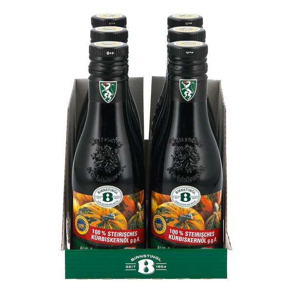 Bild 1 von Steirisches Kürbiskernöl g.g.A. 250 ml, 6er Pack