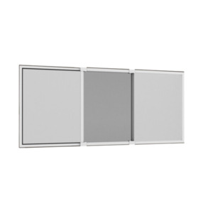 Alu-Schiebefenster Comfy Slide, 50 x 75 cm, weiß
