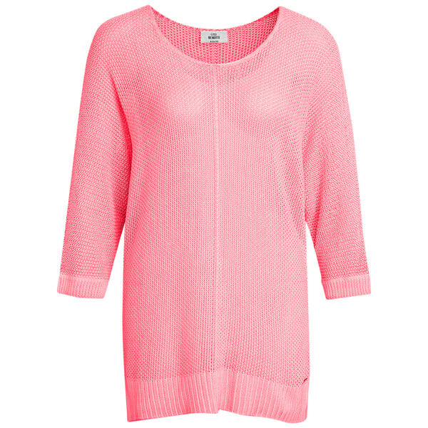 Bild 1 von Damen Strickpullover mit 3/4 Ärmeln PINK