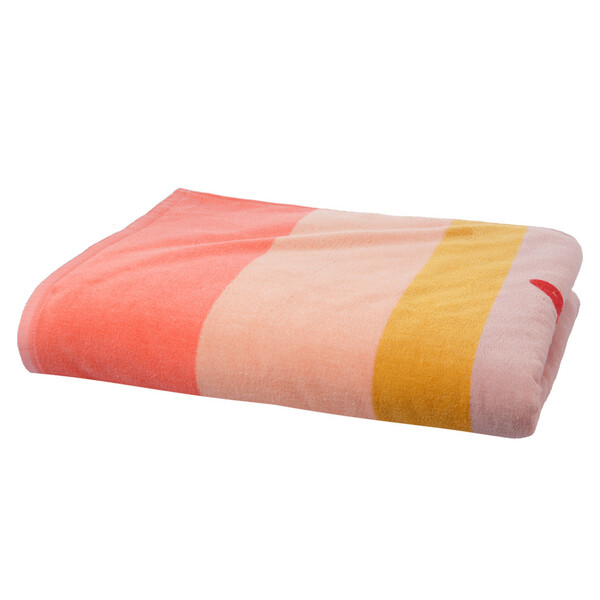 Bild 1 von Badetuch mit Muschel-Motiv APRICOT / PINK / ROSA