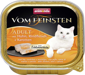 Animonda Katzennassfutter Huhn & Rind, 100 g Schlemmermenü
, 
100 g