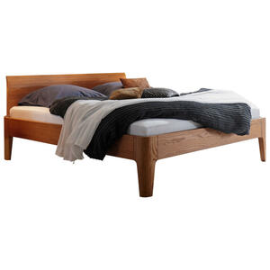 Hasena Bett eiche massiv , Oak-Line , Eichefarben , Holz , 90x200 cm , geölt, gebürstet,Echtholz , Über- und Sondergrößen erhältlich, in verschiedenen Größen erhältlich,Über- und Sondergrö