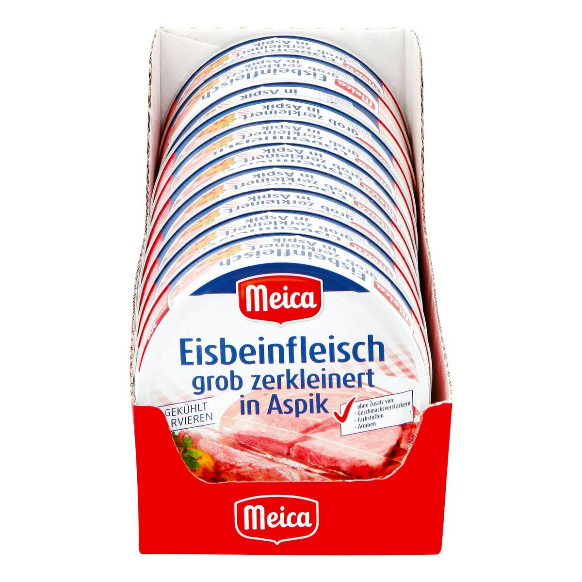 Bild 1 von Meica Eisbeinfleisch in Aspik 200 g, 10er Pack