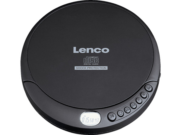 Bild 1 von LENCO CD-200 Tragbarer CD-Spieler Schwarz