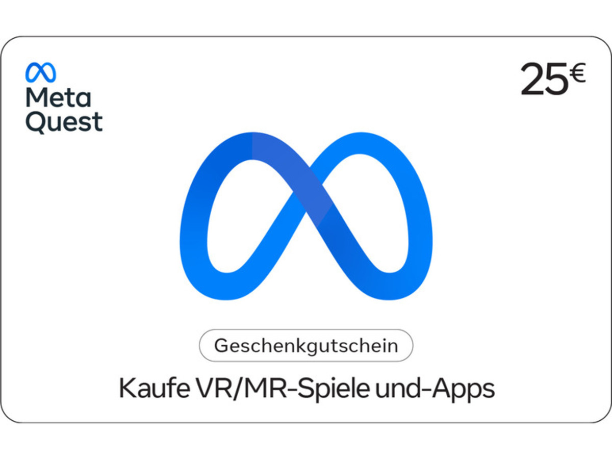 Bild 1 von Meta Quest Geschenkgutschein 25 Euro