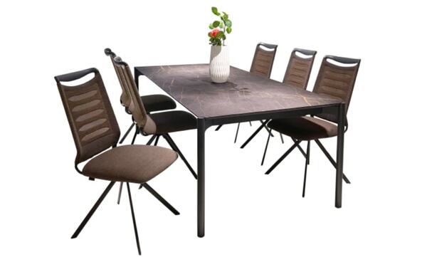 Bild 2 von VENJAKOB - Essgruppe Lilli/Mio Plus, Bronze/anthrazit