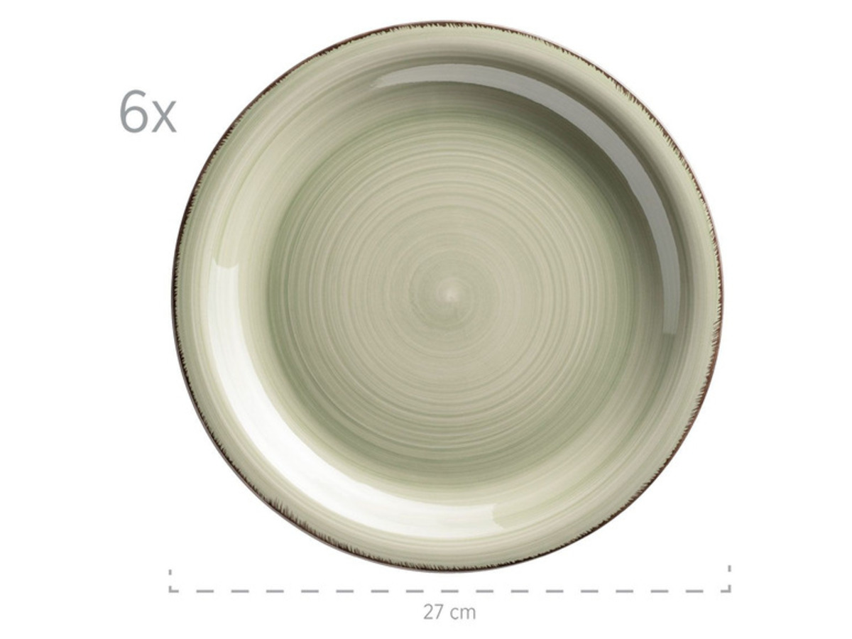 Bild 4 von MÄSER Serie Lumaca, Tafelservice 12-tlg, Keramik Geschirr-Set für 6 Personen