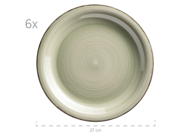 Bild 4 von MÄSER Serie Lumaca, Tafelservice 12-tlg, Keramik Geschirr-Set für 6 Personen