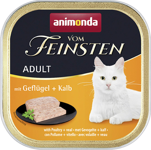 Animonda vom Feinsten Adult mit Geflügel & Kalb
, 
Inhalt: 100 g