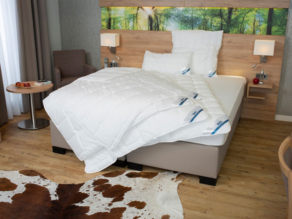 Bild 2 von BeCo Ganzjahres-Bettdecke »Medibett Cotton Soft«, Mono-Steppdecke, perfekte Klimatisierung