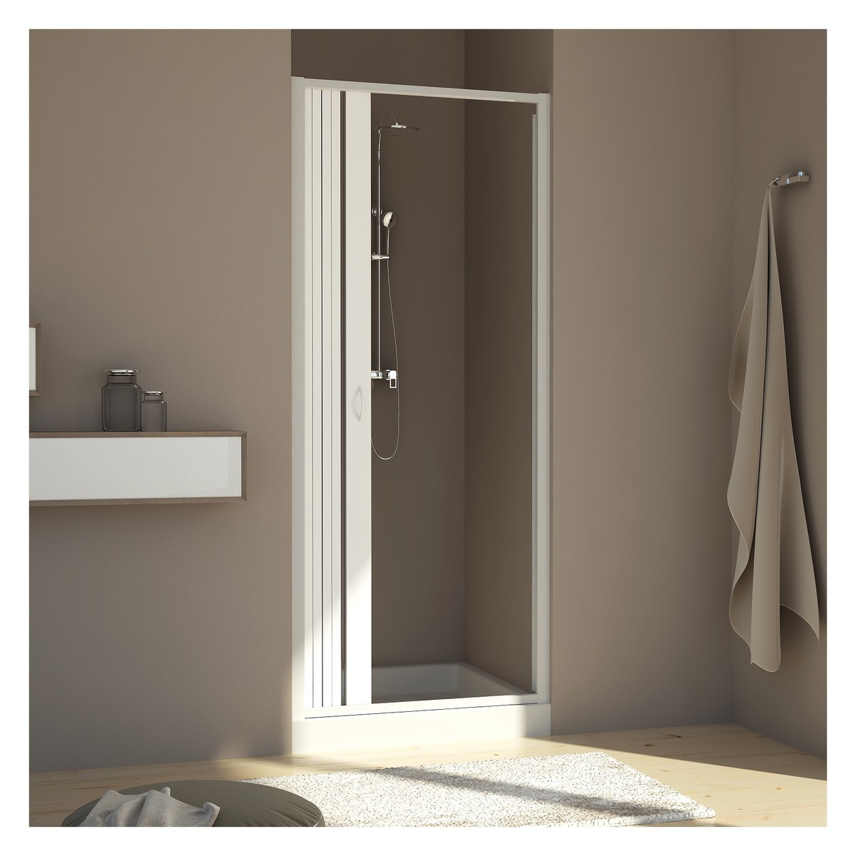 Bild 1 von Nischenduschtür »Rimini« 80-100cm