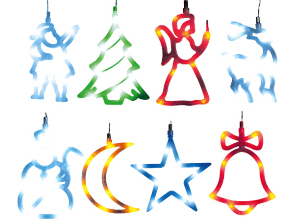 Bild 1 von GRUNDIG Weihnachtseinhänger Dekobeleuchtung, Bunt, Mehrfarbig