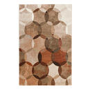 Bild 1 von Esprit Webteppich 80/150 cm braun, beige, rotbraun , Modernina Esp-21627 , Textil , Graphik , 80x150 cm , für Fußbodenheizung geeignet, in verschiedenen Größen erhältlich, UV-beständig, Fasern