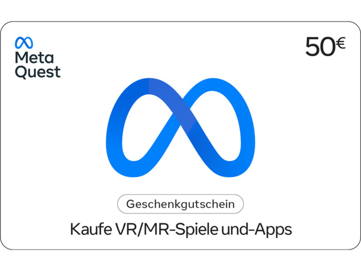 Bild 1 von Meta Quest Geschenkgutschein 50 Euro