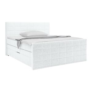 Boxspringbett Damon Weiß ca. 180x200cm, Weiß