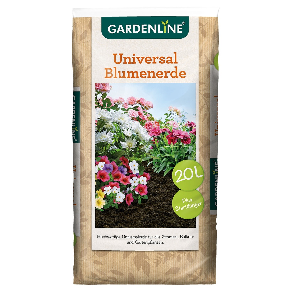 GARDENLINE UniversalBlumenerde 20 l im Angebot Aktuelle Preise