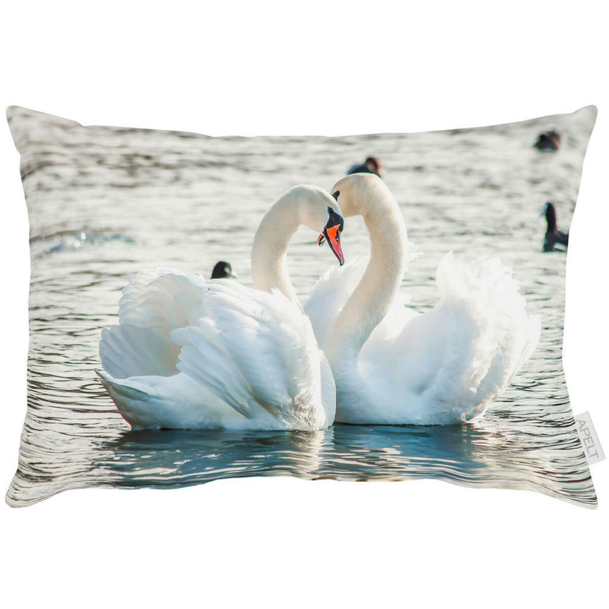 Bild 1 von Novel Zierkissen, Textil, Tier, Füllung: Vlies,Vlies, 33x45 cm, Oeko-Tex® Standard 100, Wohntextilien, Kissen, Dekokissen