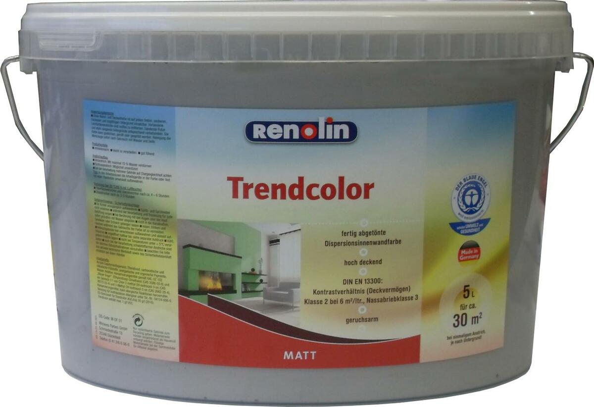 Bild 3 von Trendcolor Wand- und Deckenfarbe 5 Liter