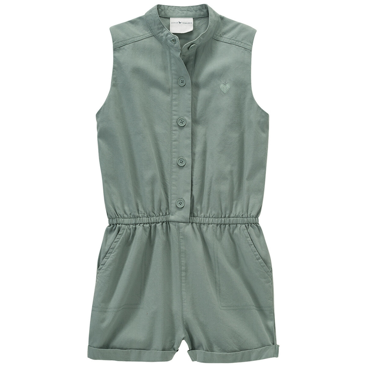 Bild 1 von Mädchen Overall mit Knöpfen HELLTÜRKIS