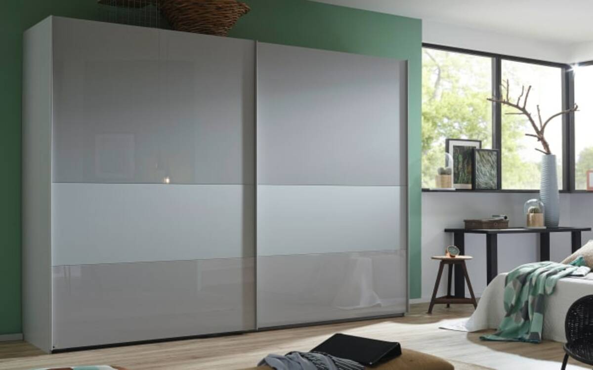 Bild 1 von Mondo - Schwebetürenschrank Ajana, grau, 280 x 223 cm