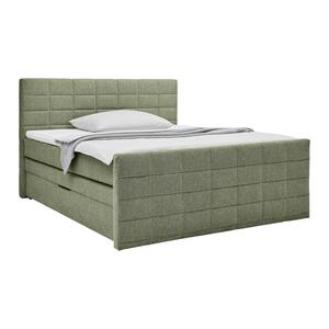 Boxspringbett Damon Grün ca. 180x200cm, Grün